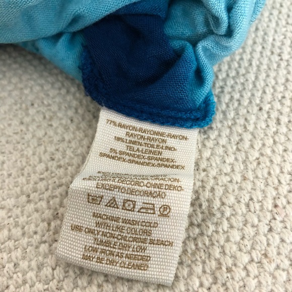 Free People Blue Crop Top Halter XS - Picture 8 of 9